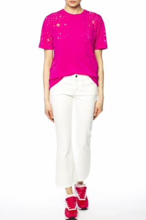 T-shirt with cut-out stars, zdjęcie 2 T-shirt with cut-out stars od Stella McCartney